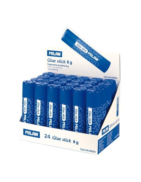 MILAN PEGAMENTO BARRA 8GR CAJA EXPOSITORA -24 BARRAS-