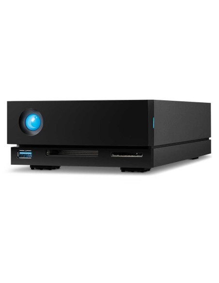 1big Dock disco duro externo 20 TB 7200 RPM 3.5" USB Type-A / USB Type-C 3.2 Gen 1 (3.1 Gen 1) Negro