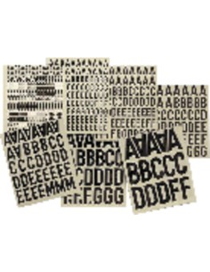 APL LETRAS.NUM.SIGNOS ADH 15MMNG 04415