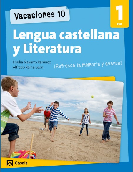 Vacaciones 10 Lengua castellana y literatura 1 ESO