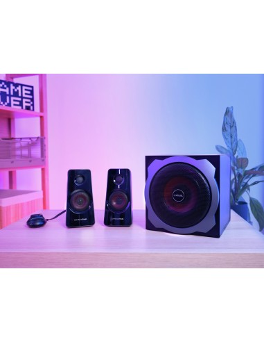 GXT 38 2.1 altavoz Negro Alámbrico 60 W