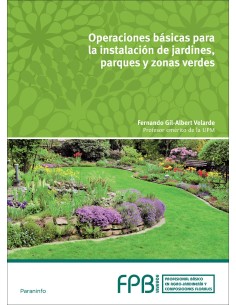 Operacion basicas instalacion jardines parques y zonas verdes