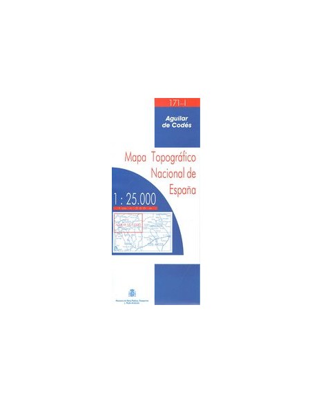 171 IMapa topografico Aguilar de Codes1 25000