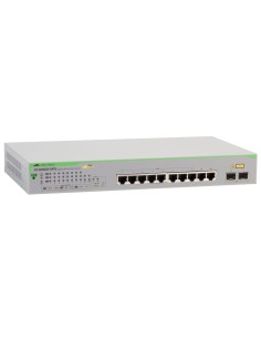 AT-GS950/10PS V2-50 switch No administrado Gigabit Ethernet (10/100/1000) Energía sobre Ethernet (PoE) Gris