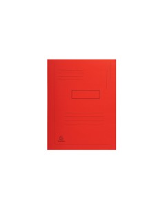 445003E carpeta Caja de cartón Rojo A4