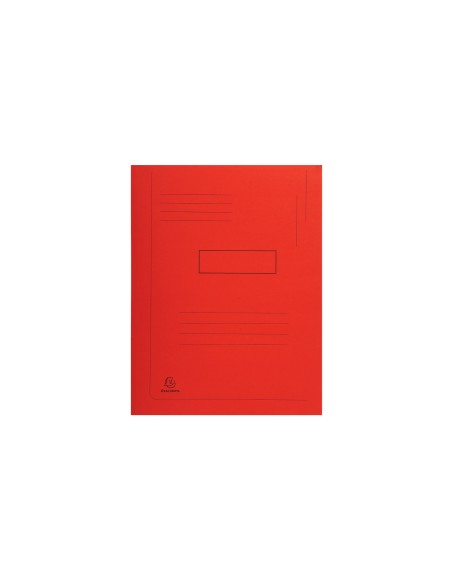 445003E carpeta Caja de cartón Rojo A4