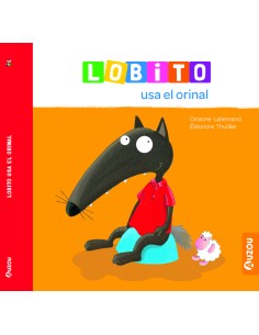 Lobito usa el orinal