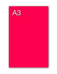 PAQ 50 CARTULINAS IRIS A3 250G FUCSIA FLUORESCENTE