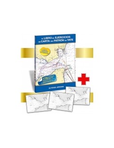 El libro de ejercicios de carta del patron de yate