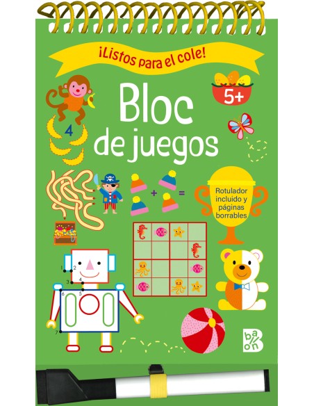 LISTOS PARA EL COLE BLOC DE JUEGOS 5