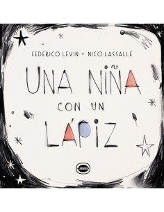 Una nena amb un llapis