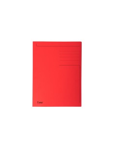 448003E carpeta Rojo A4