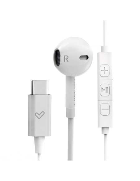 Smart 2 Type C Auriculares Dentro de oído Conector de 3,5 mm USB Tipo C Blanco