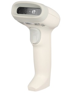 1350G2D-1USB-R lector de código de barras Lector de códigos de barras portátil 1D/2D LED Blanco