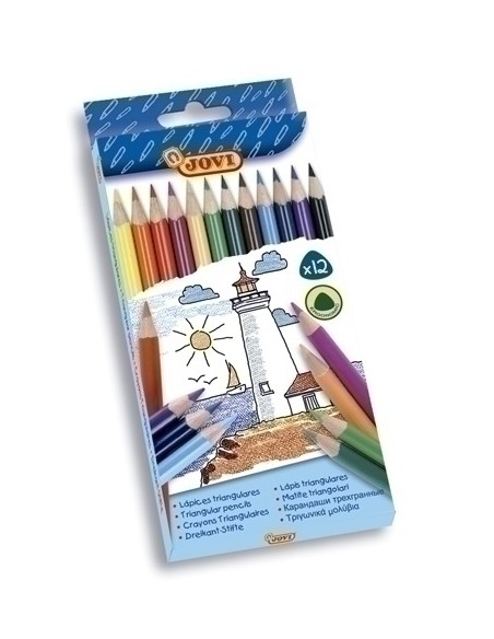 LAPICES COLOR JOVI TRIANGULAR est.12