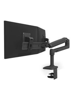 LX Series 45-489-224 soporte para monitor 63,5 cm (25") Negro Escritorio