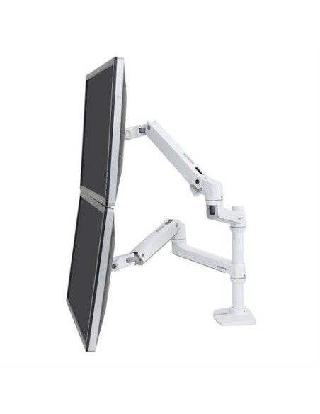 LX Series 45-492-216 soporte para monitor 61 cm (24") Blanco Escritorio