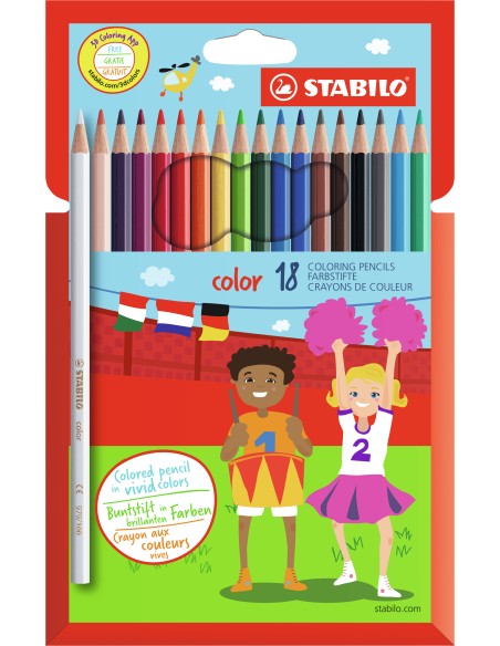 Color Multicolor 18 pieza(s)