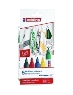 ROTUL.EDDING 4500 TELA CAJA de 5
