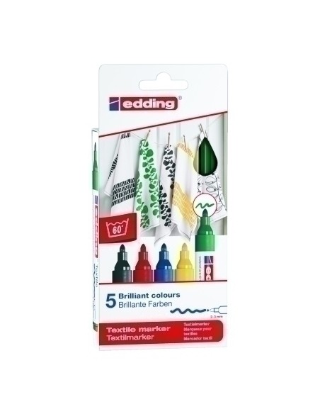 ROTUL.EDDING 4500 TELA CAJA de 5