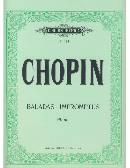 Baladas impromptus y fantasia