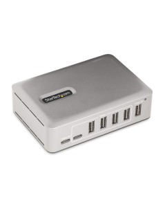 10G5A2CS-USB-C-HUB hub de interfaz USB 3.2 Gen 2 (3.1 Gen 2) Type-C 10000 Mbit/s Plata