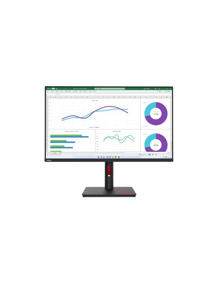 ThinkVision T32h-30 LED display 80 cm (31.5") 2560 x 1440 Pixeles Quad HD Negro
