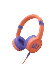 Lol&Roll Pop Auriculares Alámbrico Diadema Música Naranja, Púrpura
