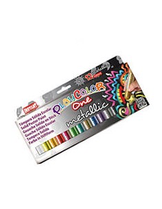 ESTUCHE 12 COLORES PLAYCOLOR ONE METALLIC 10G
