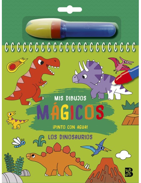 PINTO CON AGUA LOS DINOSAURIOS