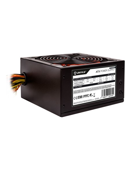 UK210551 unidad de fuente de alimentación 550 W 20+4 pin ATX ATX Negro, Rojo