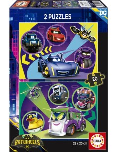 PUZZLE BATWHEELS 2X20 PIEZAS