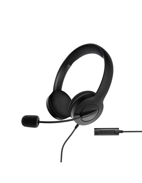 Headset Office 3 Auriculares Alámbrico Diadema Llamadas/Música USB tipo A Negro