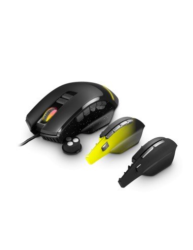 ESG M5 Triforce ratón mano derecha USB tipo A Óptico 10000 DPI