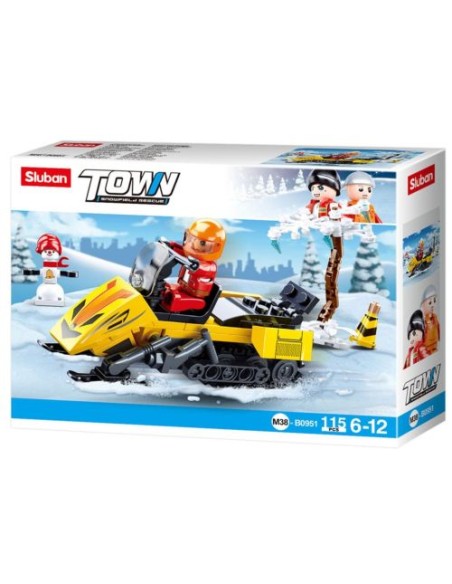 TOWN RESCATE EN LA NIEVE SNOW MOBIL 115 PZS