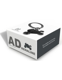 Llavero metalmorphose on the road motorbike