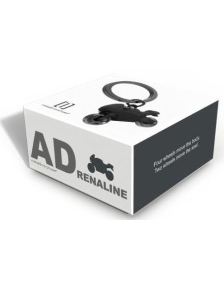 Llavero metalmorphose on the road motorbike