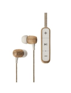 EARPHONES ECO BLUETOOTH BEECH WOOD