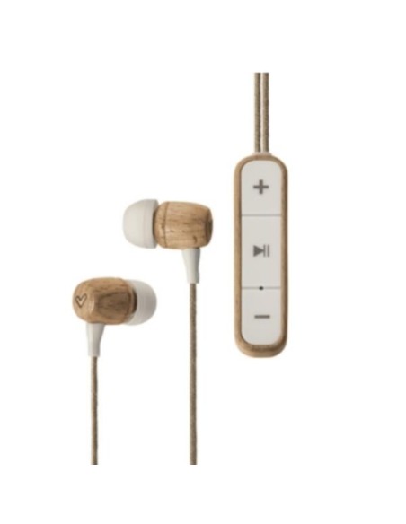 EARPHONES ECO BLUETOOTH BEECH WOOD