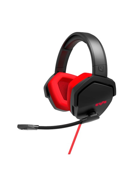 ESG 4 Surround 7.1 Auriculares Alámbrico Diadema Juego USB tipo A Negro, Rojo