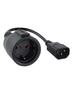 Cable Adaptador C14/M a CEE7/H, 16A, 50 cm