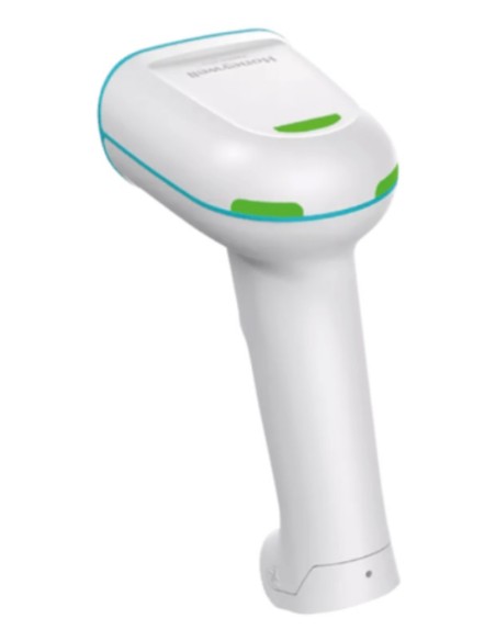 1960HHD-5USB-R lector de código de barras Lector de códigos de barras portátil 1D/2D LED Blanco