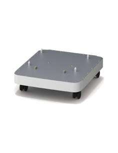 45478702 mueble y soporte para impresoras Plata, Blanco