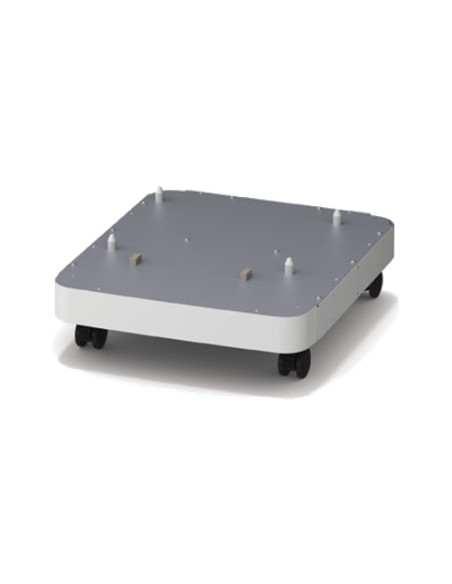 45478702 mueble y soporte para impresoras Plata, Blanco