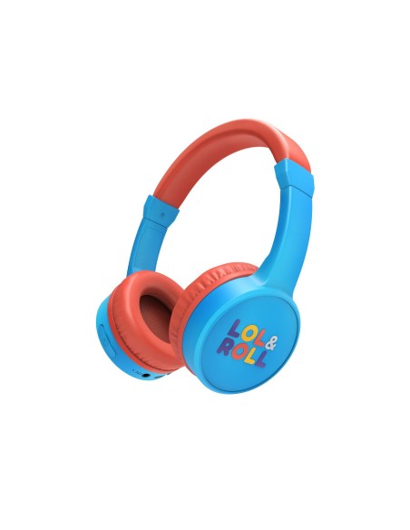 454860 auricular y casco Auriculares Inalámbrico y alámbrico Diadema Música USB Tipo C Bluetooth Azul, Naranja