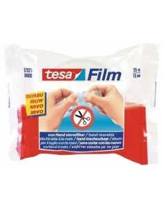 C 24 ROLLOS TESAFILM CORTA FACIL 25MX19MM BOLSITA TESA
