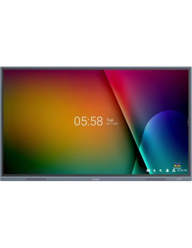 IFP8633-G pantalla de señalización Panel plano interactivo 2,18 m (86") LED Wifi 450 cd / m² 4K Ultra HD Negro Pantalla táctil P