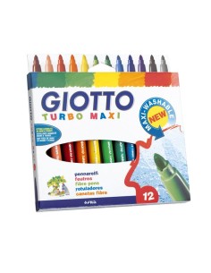 Turbo Maxi rotulador Violeta 12 pieza(s)