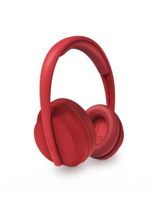 Hoshi Eco Auriculares Inalámbrico Diadema Llamadas/Música USB Tipo C Bluetooth Rojo