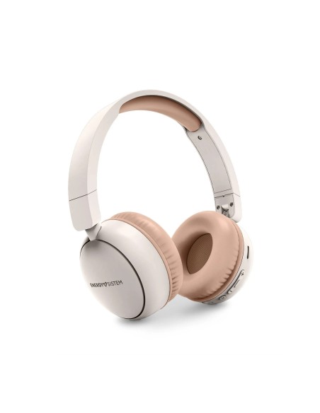 Radio Color Auriculares Inalámbrico Diadema Llamadas/Música USB Tipo C Bluetooth Beige